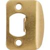 Kwikset Corporation Kwikset Full Lip 1/4″ Round Corner Strike in Polished Brass
