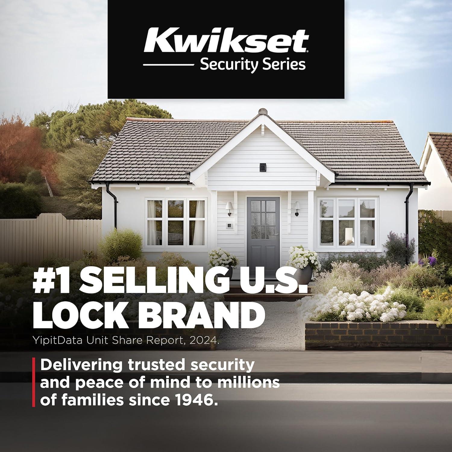 imageKwikset Tylo Interior Privacy Door Knob with Lock Door Handle For Bathroom and Bedroom Satin Chrome Keyless Turn Lock Doorknob 1 Count Pack of 11 Count Pack of 1