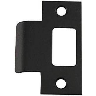 imageKwikset 83028 Door T Strike Polished BrassIron Black