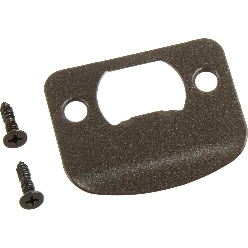 imageKwikset Corporation Kwikset Full Lip 14quot Round Corner Strike in Stainless Steel