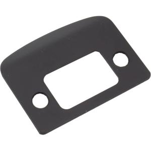 Kwikset 84638-514 Square Corner Deadbolt Full Lip Strike Iron Black Finish