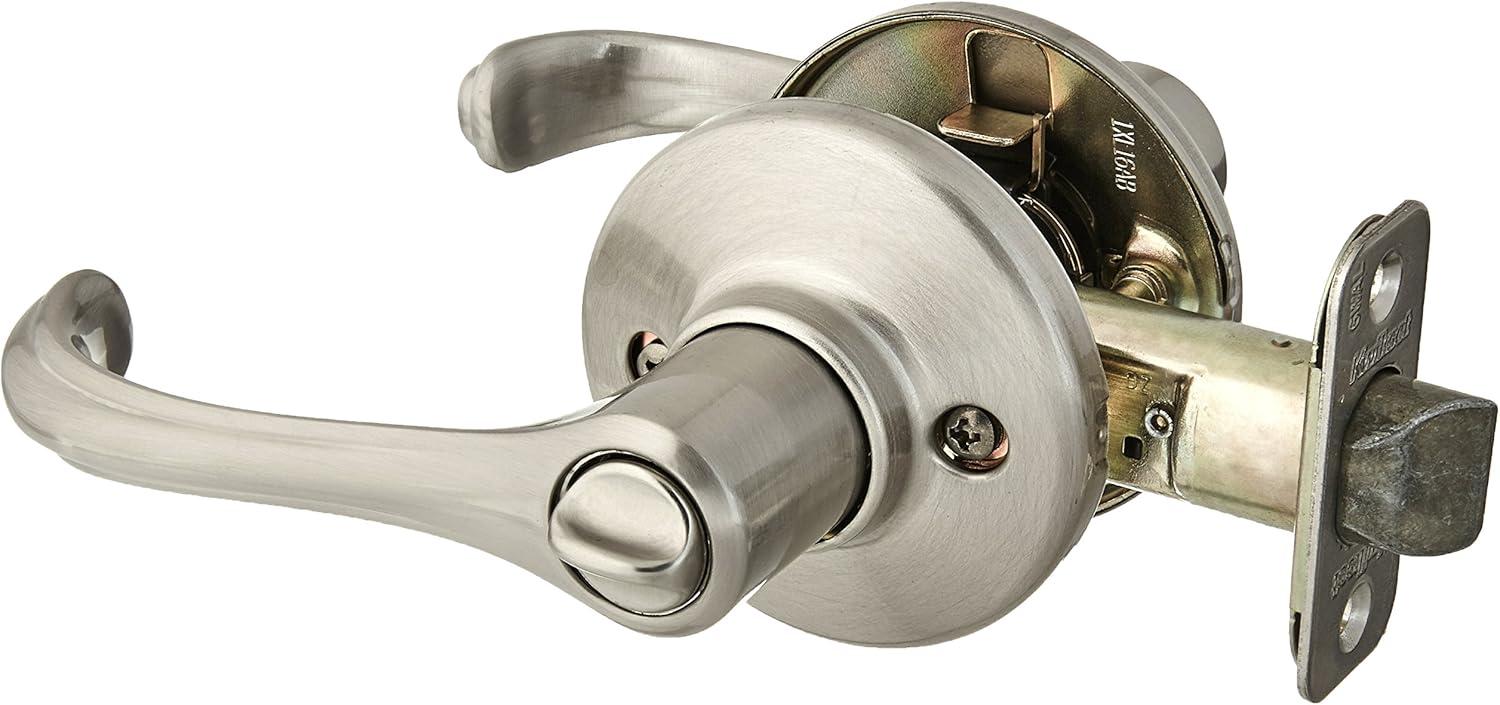 image:imageKwikset 93001881 Security Dorian Privacy Lever Satin Nickel