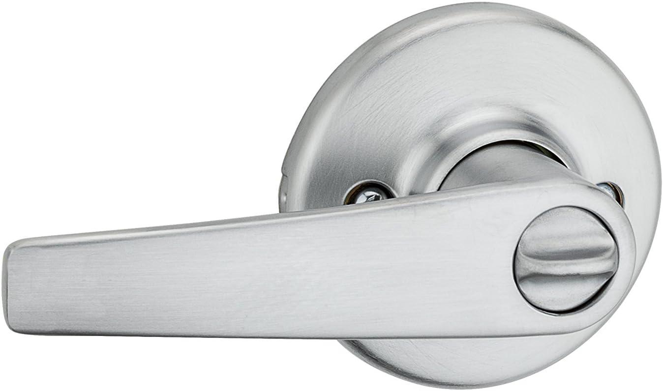 image:imageKwikset 94050560 Delta Keyed Entry Lever in Satin Chrome