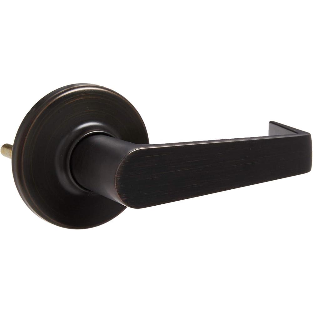 image:imageKwikset 721KNL11P Kingston Light Commercial Passage Door Lock Venetian Bronze Finish