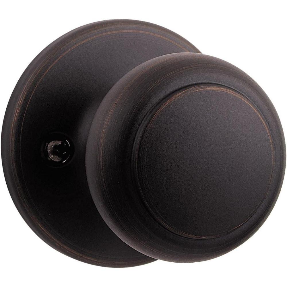 image:imageKwikset 92001573 Cove Passage HallCloset Knob In Venetian Bronze1 Count Pack of 1