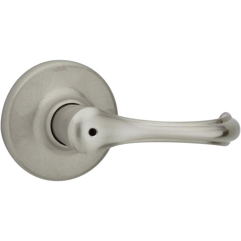 image:imageKwikset Dorian BedBath Lever in Satin Nickel