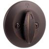 Kwikset 660 Single Cylinder Deadbolt featuring SmartKey Security in Venetian Bronze(Venetian Bronze)