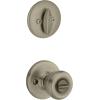 Kwikset 690 Tylo Entry Knob and Single Cylinder Deadbolt Combo 6-Pack, Antique Brass