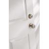 Kwikset 94002-862 Cove Keyed Entry Knob Featuring Smartkey Security In Satin Nickel(Satin Nickel)