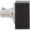 Kwikset Balboa Dummy Door Handle, Single Sided Lever for Closets, French Double Doors, and Pantry, Satin Nickel Non-Turning Right Handed Interior Push/Pull Lever, with Microban Protection(Satin Nickel)