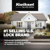 Kwikset Balboa Dummy Door Handle, Single Sided Lever for Closets, French Double Doors, and Pantry, Satin Nickel Non-Turning Right Handed Interior Push/Pull Lever, with Microban Protection(Polished Brass)
