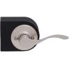 Kwikset Balboa Dummy Door Handle, Single Sided Lever for Closets, French Double Doors, and Pantry, Satin Nickel Non-Turning Right Handed Interior Push/Pull Lever, with Microban Protection(Satin Nickel)