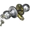 Kwikset 450P-26D Polo Keyed Knob Satin Chrome Finish