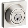 Kwikset 660SQT-15S Single Cylinder Square Deadbolt SmartKey with RCAL Latch and RCS Strike Satin Nickel Finish