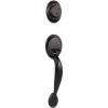 Kwikset 687DA-LIP Dakota Single Cylinder Handleset from The Series, Exterior Only – Venetian Bronze