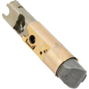Kwikset 6-Way Adjustable Deadlatch in Polished Brass , Unfinished