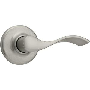 Kwikset Balboa Hall/Closet Lever in Satin Nickel