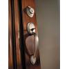 Kwikset 687DA-LIP-S Dakota Single Cylinder Handleset from The Series Featuring SmartKey, Exterior Only – Antique Brass