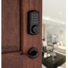 Kwikset 99160-021 SmartCode 916 Traditional Smart Lock Touchscreen Electronic Deadbolt Front Door Lock with SmartKey Security and Z-Wave Plus in Venetian Bronze(Venetian Bronze)