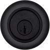 Kwikset SmartKey Security Matte Black Metal Double Cylinder Deadbolt