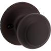 Kwikset Cove Interior Passage Door Knob, Handle For Closet and Hallway Doors, Non-Locking Doorknob, Venetian Bronze((Pack of 1))