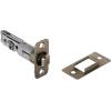 Kwikset 335 15 RND PCKT DR LCK Round Bed/Bath Pocket Door Lock in Satin Nickel