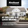 Kwikset 335 26D RND PCKT DR LCK Round Bed/Bath Pocket Door Lock in Satin Chrome, locking lever design might differ(1 Count (Pack of 1))