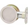 Kwikset 334 Round Hall/Closet Pocket Door Lock in Antique Nickel