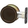 Kwikset 33410/11P Round Universal Pocket Door Lock with 2-3/8″ Backset and 2-1/8″ Crossbore