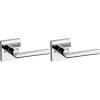 Kwikset Montreal Dummy Door Handle, Single Sided Lever for Closets, French Double Doors, and Pantry, Polished Chrome Non-Turning Reversible Interior Push/Pull Lever(Polished Chrome)