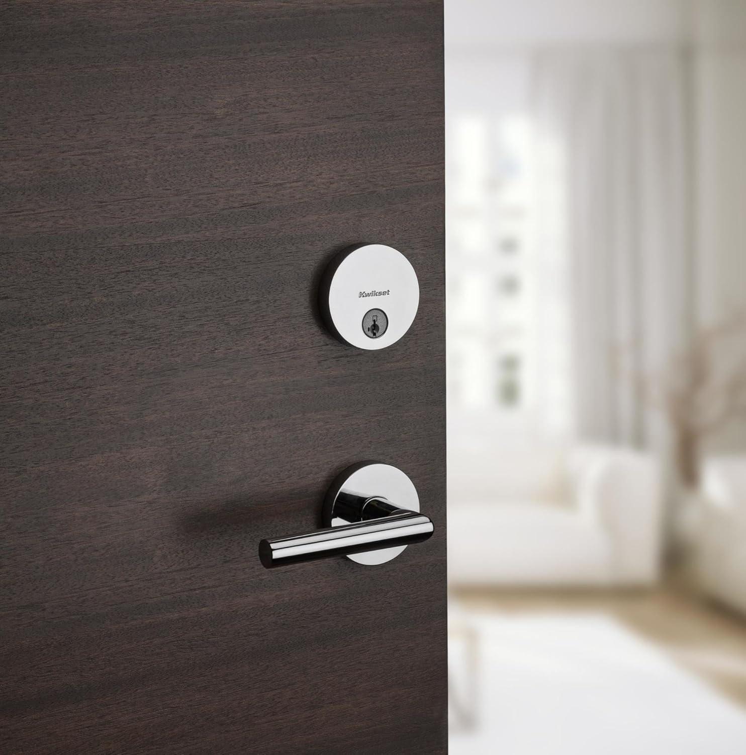 image:imageKwikset 92580026 258 Deadbolt Low Profile Single Cylinder Matte Black