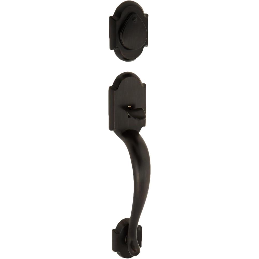 image:imageKwikset 802AUHLIP11P Austin Dummy Exterior Handleset Venetian Bronze Finish