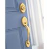 Kwikset 800CELIP-11PSV1 Chelsea Single Cylinder Exterior Handleset SmartKey with New Chassis and RCAL Latch and RCS Strike Venetian Bronze Finish
