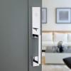 Kwikset 819VNHLIP-15 Dummy Vancouver Exterior Handleset Satin Nickel Finish