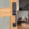 Kwikset 819VNHLIP-15 Dummy Vancouver Exterior Handleset Satin Nickel Finish
