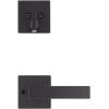 Kwikset 971SALSQT-514 Kwikset 971SALSQT Singapore Lever Single Cylinder Interior Pack with Square Rose for Handlesets