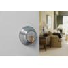 Kwikset 985 Double Cylinder Deadbolt featuring SmartKey in Polished Brass