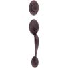 Kwikset 800CELIP-11PSV1 Chelsea Single Cylinder Exterior Handleset SmartKey with New Chassis and RCAL Latch and RCS Strike Venetian Bronze Finish