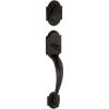 Kwikset 802AUHLIP-11P Austin Dummy Exterior Handleset Venetian Bronze Finish
