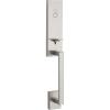 Kwikset 819VNHLIP-15 Dummy Vancouver Exterior Handleset Satin Nickel Finish