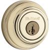 Kwikset 980 Single Cylinder Deadbolt featuring SmartKey® in Venetian Bronze(Polished Brass)