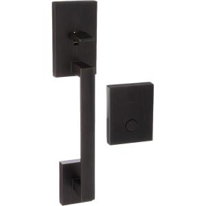 Kwikset 819SCELIP-11P Dummy San Clemente Exterior Handleset Venetian Bronze Finish