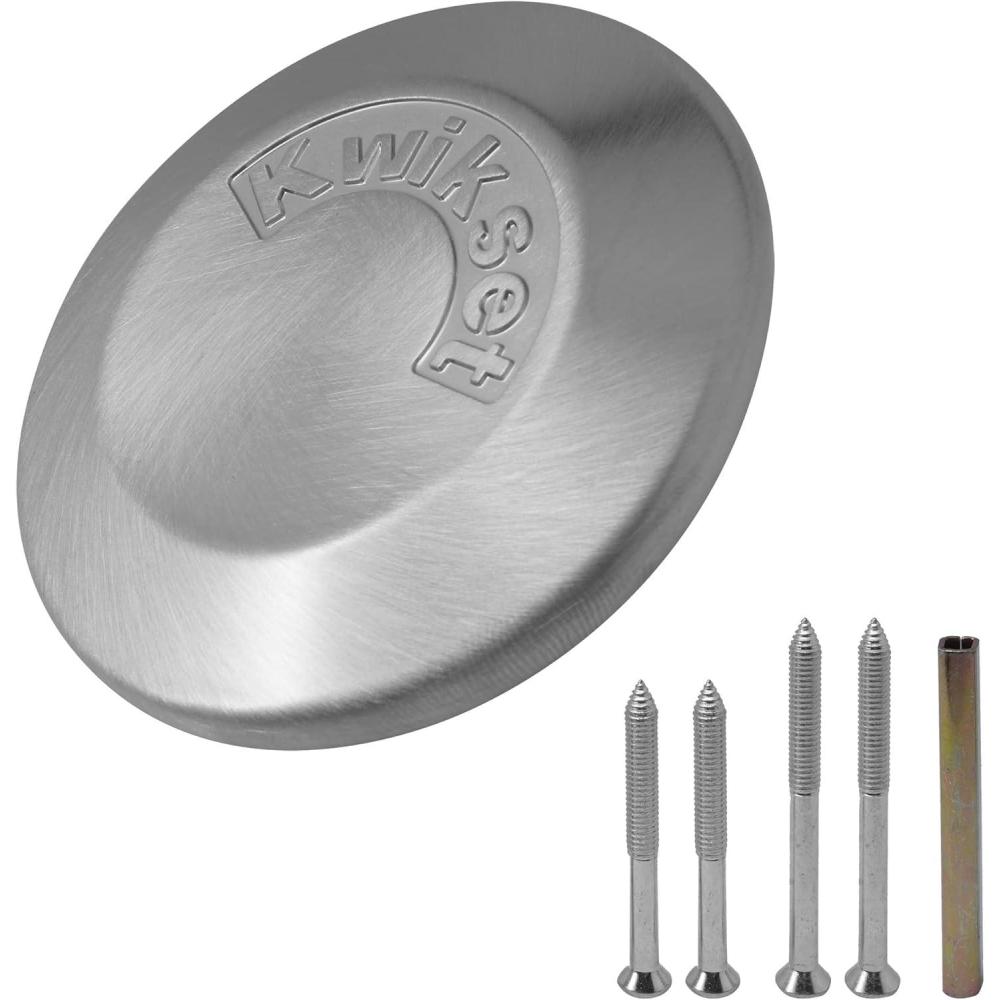 image:imageKWIKSET 664 26D 664 Conversion Kit For Single SidedDeadbolts Satin Chrome  2478573