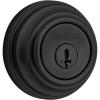 Kwikset 985-S.STRKP 980 Double Cylinder Keyed Entry Deadbolt from The Signature Series – Matte Black