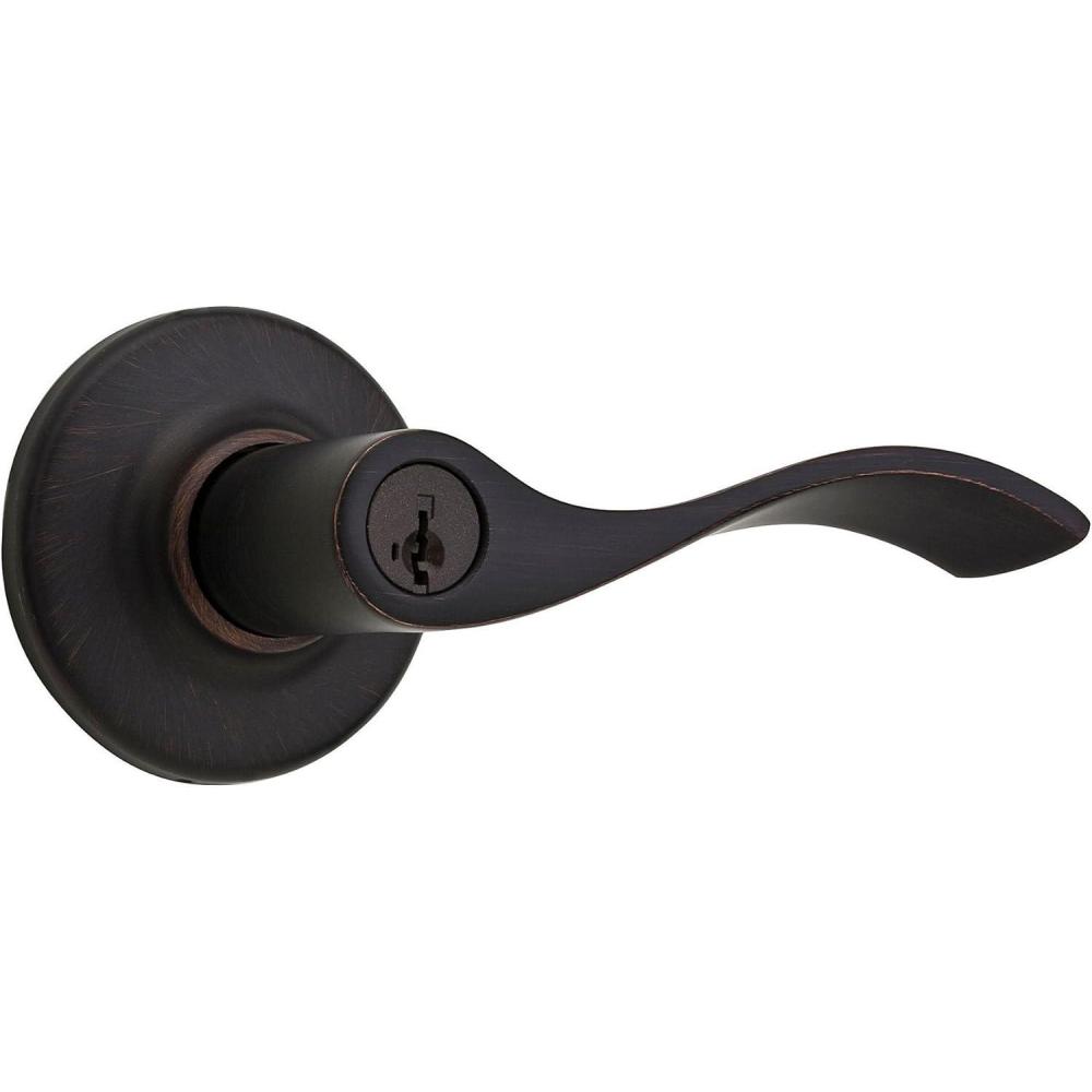 image:imageKwikset 405BL11P Balboa Entry Door Locks Venetian Bronze Finish