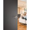 Kwikset 408PLL-26D Palmina Lever Privacy Door Lock with RCAL Latch and RCS Strike Satin Chrome Finish