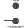Kwikset 96040-145 Ladera 604Lrl Left Handed Interior In Venetian Bronze