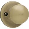 Kwikset Polo Dummy Door Knob – Polished Brass (94880-566)(Antique Brass)