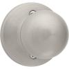Kwikset Polo Dummy Door Knob – Polished Brass (94880-566)(Satin Nickel)