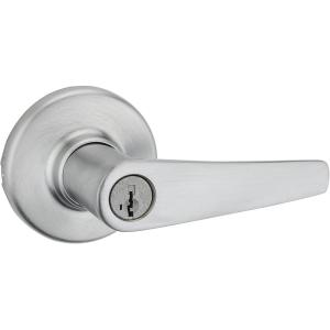 Kwikset 94050-561 Delta Keyed Entry Lever Featuring Smartkey® In Satin Chrome